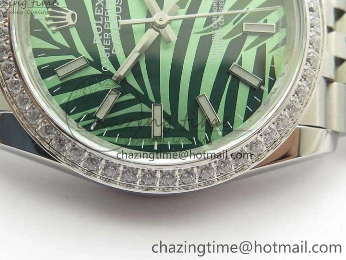 Bracelet 1:1 BP Best on Edition DateJust Dial SS 36 Green Maker New Jubilee 126284 0414